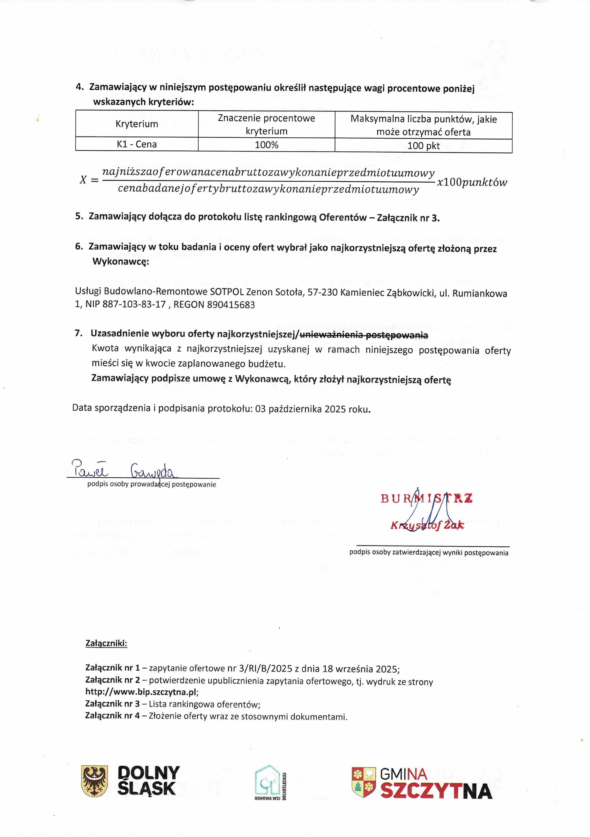 kamienny potok remont mostu