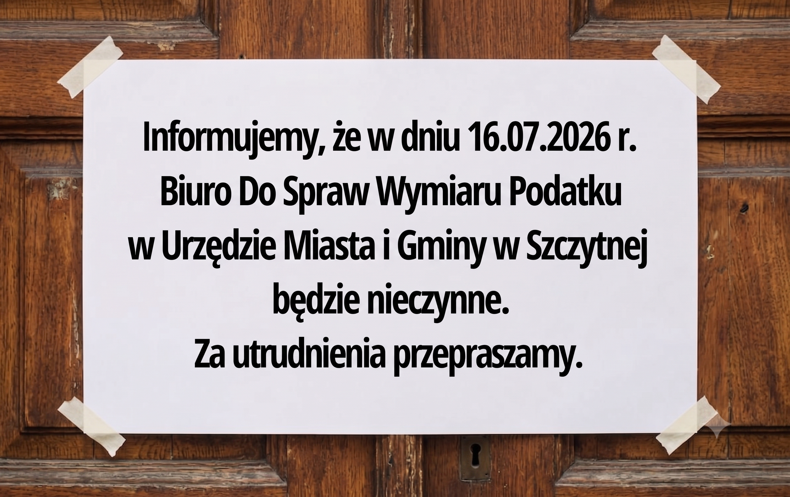 biuro do wymiaru podatku