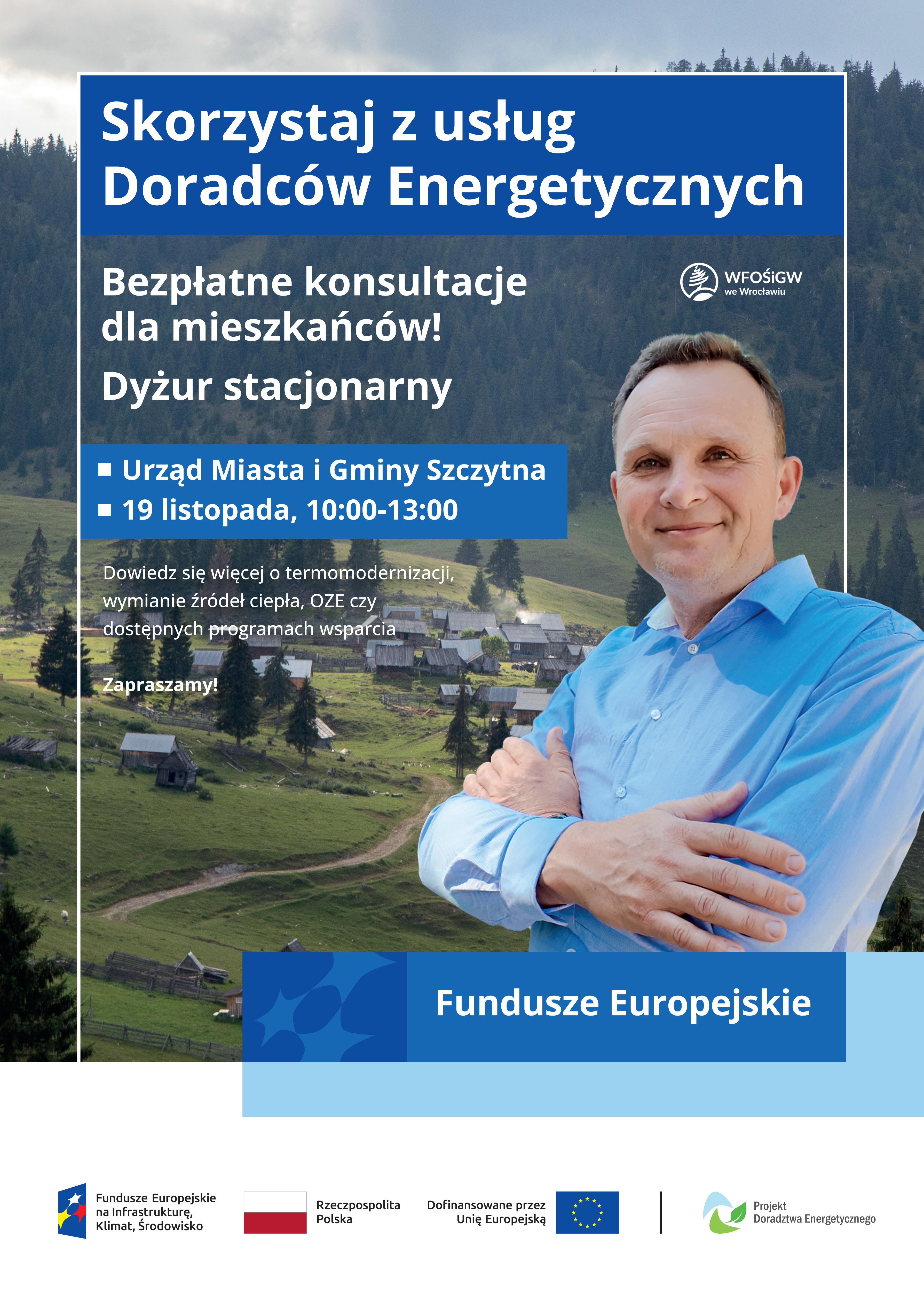 dyżury doradc&oacute;w energetycznych