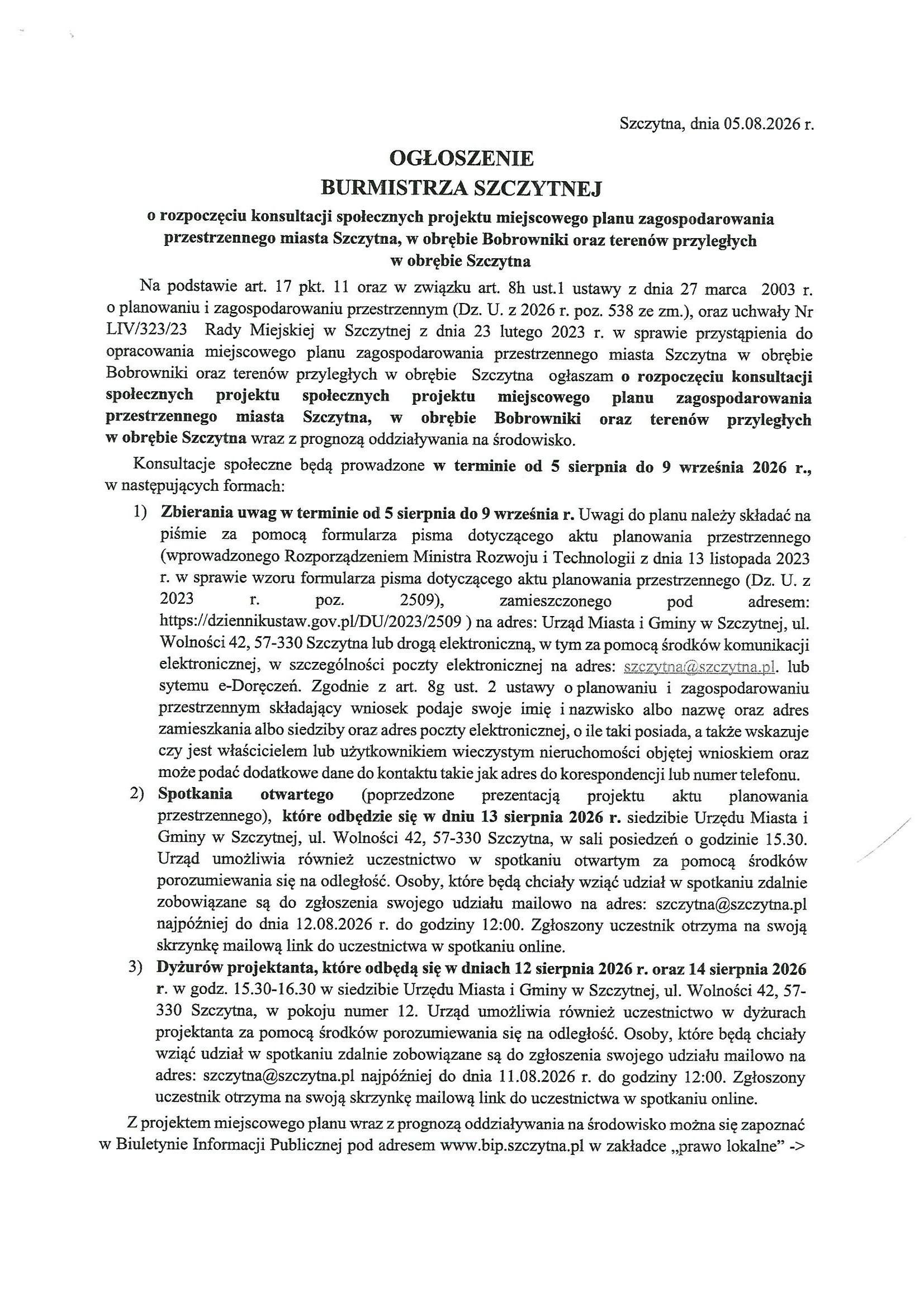 konsultacje