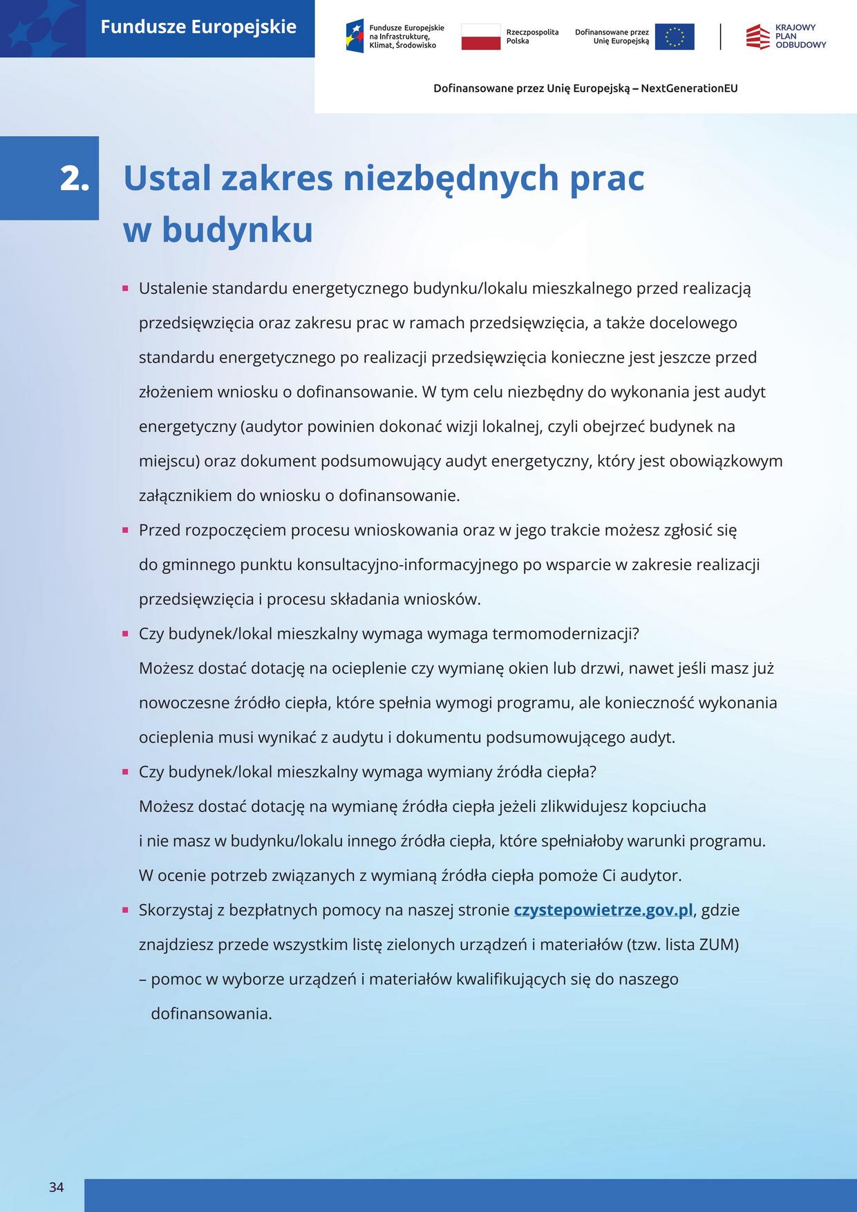 Broszura Czyste Powietrze