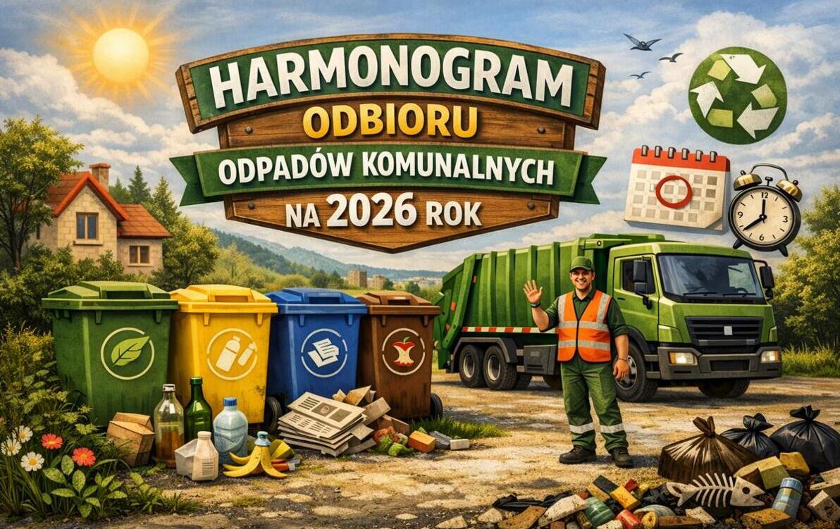 Harmonogramy odbioru odpadów na 2026 rok