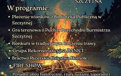Zdjęcie do IV Szczytniańska Noc Świętojańska