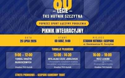 Zdjęcie do 80 lat TKS HUTNIK SZCZYTNA