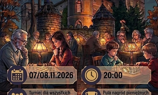 Zdjęcie do III Nocny Maraton Szachowy o Puchar Burmistrza Szczytnej